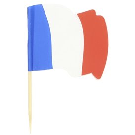 France Flag Food Pick 6,5cm (14400 Units)