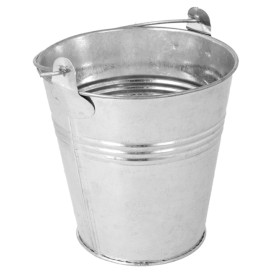 Serving Bucket Steel Ø10x10cm (1 Unit) 