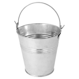 Serving Bucket Steel Ø10x10cm (1 Unit) 