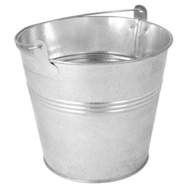 Serving Bucket Steel Ø14x14cm (1 Unit) 