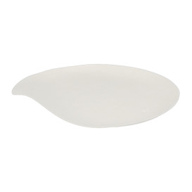 Sugarcane Plate Biodegradable White "Maru" S (100 Units) 