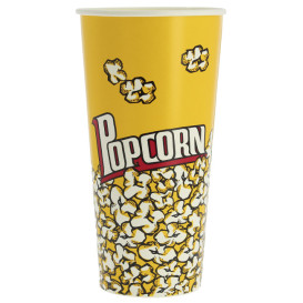 Paper Popcorn Box 720ml 9,6x6,5x17,7cm (1000 Units)