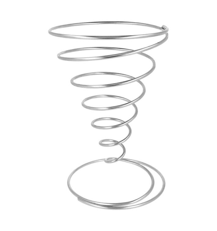 Serving Basket Containers Steel Ø13x23cm (6 Units) Serving Basket Containers Steel Ø13x23cm (6 Units)