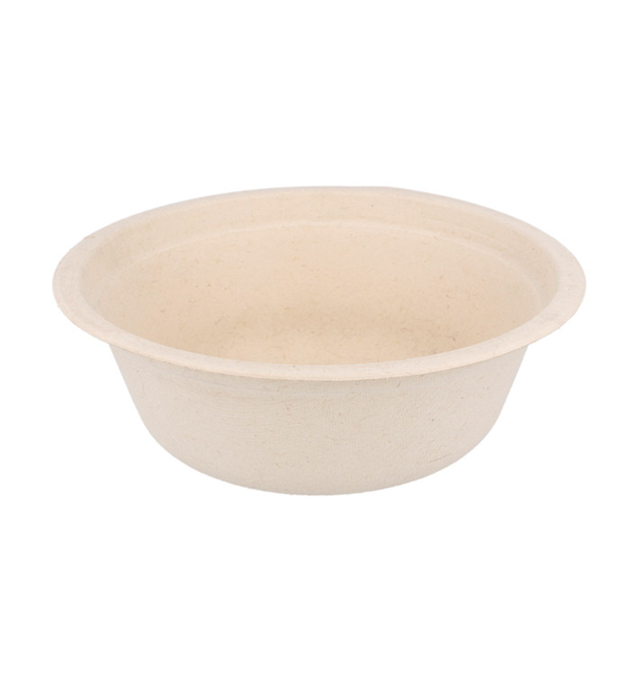 Sugarcane Bowl Natural 500ml (50 Units) Sugarcane Bowl Natural 500ml (50 Units)