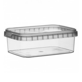 Plastic Deli Container and Plastic Lid PP Tamper-Evident 280ml 12,0x0,88cm (384 Units)