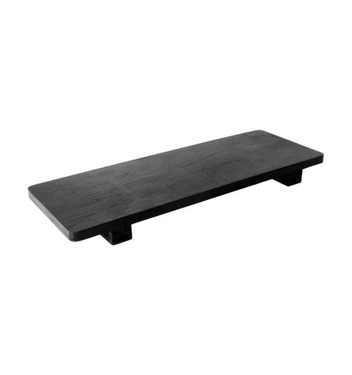 Bamboo Sushi Tray Black 50x23x2,5cm (1 Unit) Bamboo Sushi Tray Black 50x23x2,5cm (1 Unit)