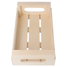 Wooden Display Box with Handle 20,5x12,5x6,5cm (1 Unit) 