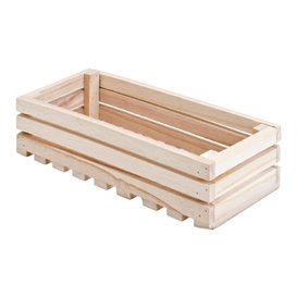 Wooden Display Box 21,6x10,2x6cm (30 Units)