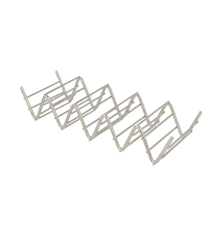 Sandwich Holder Steel 19,7x6,4x3,8cm (12 Units) Sandwich Holder Steel 19,7x6,4x3,8cm (12 Units)