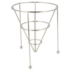 Serving Basket Containers Steel Stackable Ø12,7x15,2cm (1 Unit) 