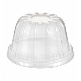 Plastic Dome Lid PS Clear Ø8,9cm (50 Units) 