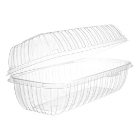 Plastic Hinged Deli Container OPS "Clear Seal" 290ml (200 Units)