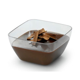 Tasting Plastic Bowl PS Clear 5x5x3 cm 75ml (200 Units)