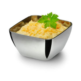 Tasting Plastic Bowl PS Silver 5x5x3 cm 75ml (200 Units)