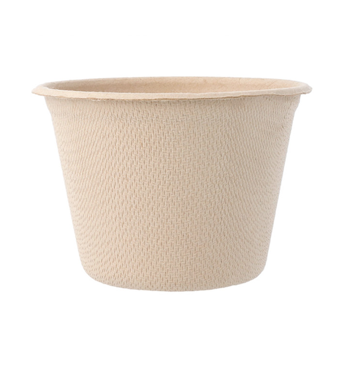 Sugarcane Container Natural 140ml (50 Units) Sugarcane Container Natural 140ml (50 Units)
