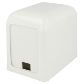 Napkin Plastic Dispenser "Miniservis" White 15x10x12,5cm (12 Units)