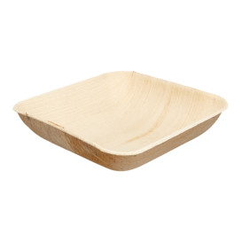 Bol cuadrado hoja de palma