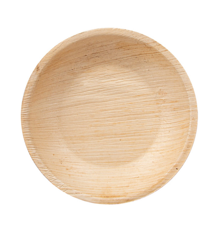 Palm Leaf Plate Round Shape 12,5x2cm (200 Units) Palm Leaf Plate Round Shape 12,5x2cm (200 Units)