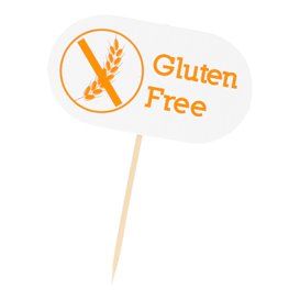 Gluten Free Food Marker 8 cm (2000 Units)