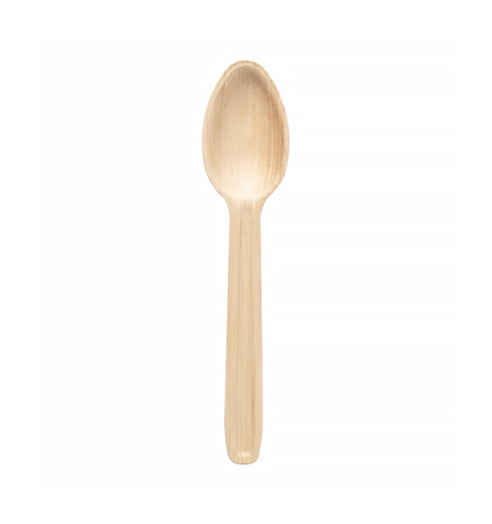 Palm Leaf Tasting Mini Spoon 17 cm (25 Units) 