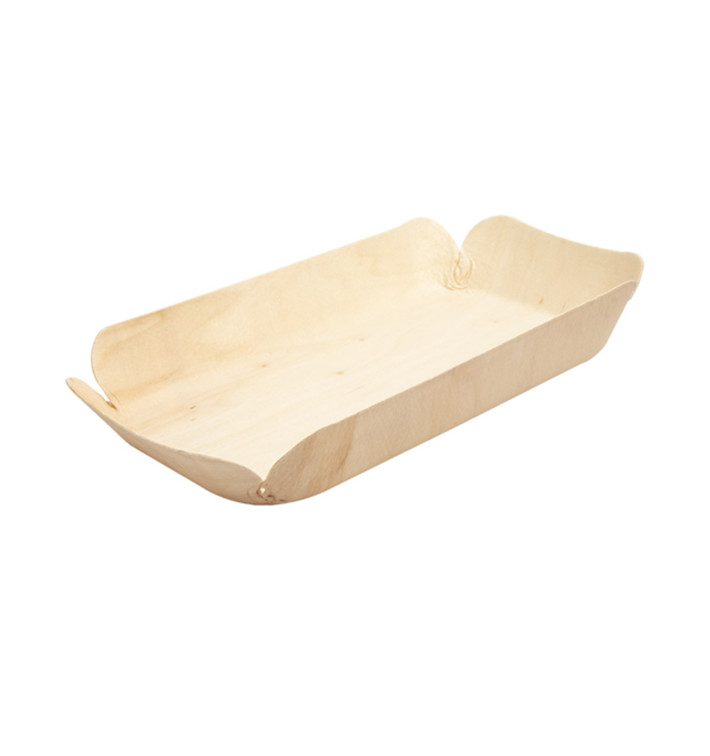 Wood Backing Tray Rectangular 23x11,5x3,4 cm (50 Units) Wood Backing Tray Rectangular 23x11,5x3,4 cm (50 Units)