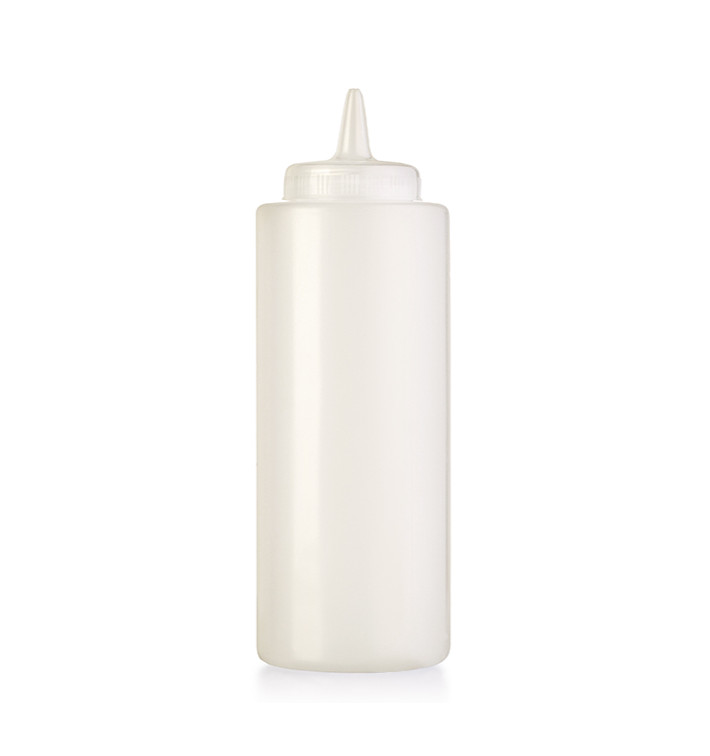 Squeezy Sauce Dispenser Plastic Translucent 360ml (72 Units) Squeezy Sauce Dispenser Plastic Translucent 360ml (72 Units)