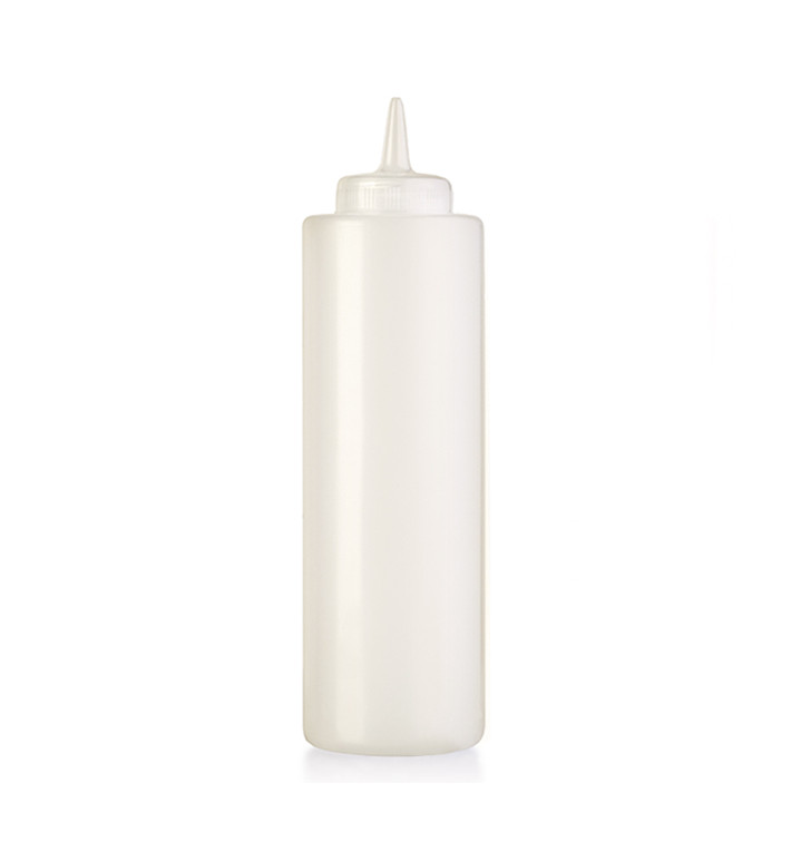 Squeezy Sauce Dispenser Plastic Translucent 360ml (6 Units) Squeezy Sauce Dispenser Plastic Translucent 360ml (6 Units)