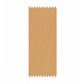 Adhesive Label "Ribbon" Kraft 2,4x6cm (750 Units)