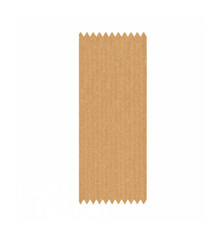 Adhesive Label "Ribbon" Kraft 2,4x6cm (750 Units)