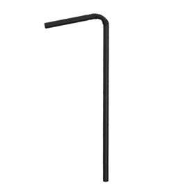 Paper Straw Flexible Pack Ø0,6cm 23cm (250 Units)