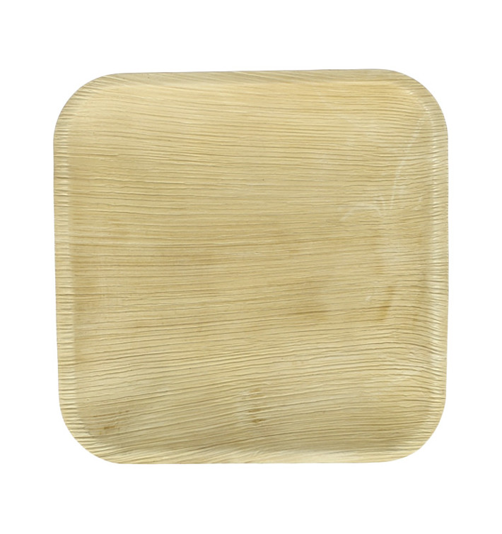 Palm Leaf Plate Square Shape 18x18cm (25 Units) Palm Leaf Plate Square Shape 18x18cm (25 Units)