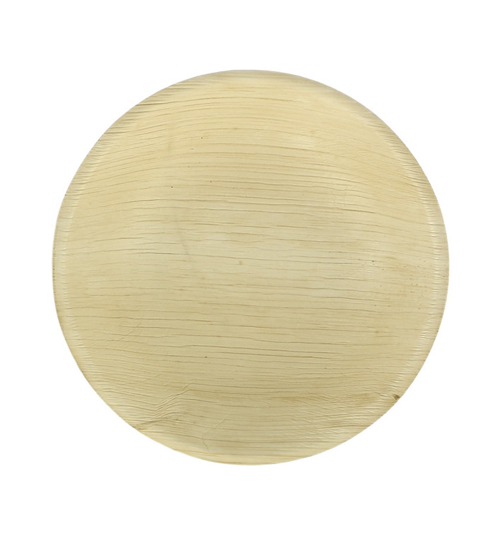 Palm Leaf Bowl Round Shape Ø18x3,5cm (25 Units) Palm Leaf Bowl Round Shape Ø18x3,5cm (25 Units)