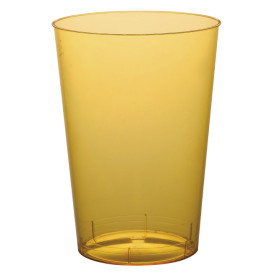 Plastic Cup PS "Moon" Mango Clear Ø7,3cm 220ml (1000 Units)