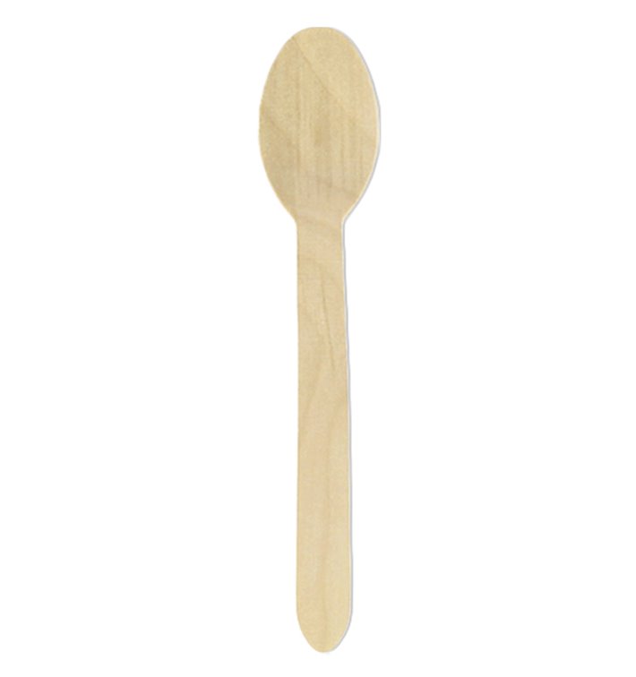 Wooden Spoon Eco 16cm (100 Units) Wooden Spoon Eco 16cm (100 Units)