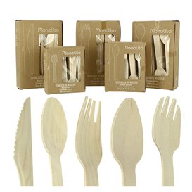 Wooden Mini Fork Eco 10,5cm (1.000 Units)