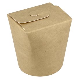 Paper Take-Out Container 100% ECO Kraft 16Oz/480ml (50 Units)