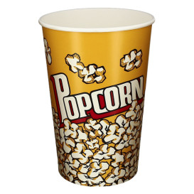 Paper Popcorn Box 1920ml 13,3x10x19,5cm (500 Units)