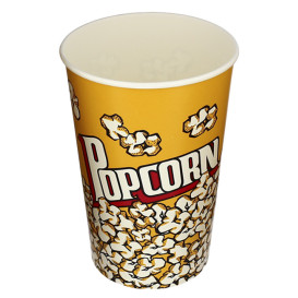 Paper Popcorn Box 1920ml 13,3x10x19,5cm (500 Units)