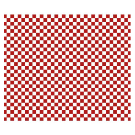 Paper Food Wrap Grease-Proof Red 28x33cm (4000 Units)