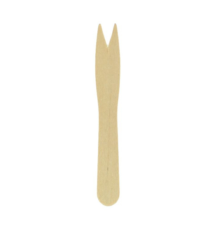 Wooden Food Pick Snaks Natural 8,5cm (1000 Units)