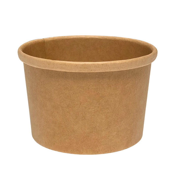 Kraft Carton Pot 8Oz/250ml (25 Units) Kraft Carton Pot 8Oz/250ml (25 Units)