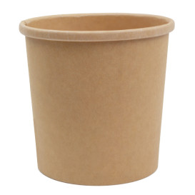 Kraft Carton Pot 16Oz/450ml (50 Units)