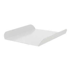 Paper Tray Waffle White 13,5x10cm (100 Units) 