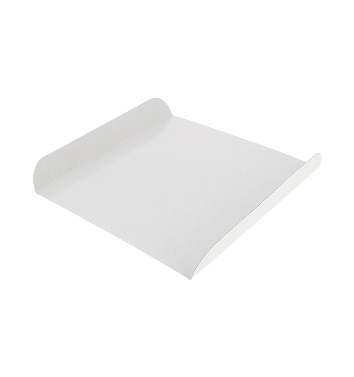 Paper Tray Waffle White 15x13cm (100 Units) Paper Tray Waffle White 15x13cm (100 Units)