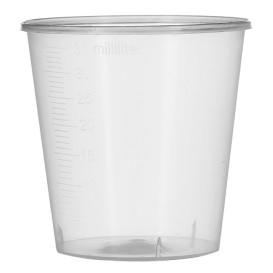 Reusable Shot Cup PS Cristal Cool 40ml (50 Units)