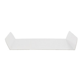 Paper Tray Waffle White 13,5x10cm (100 Units) 