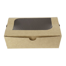 Paper Take-out Container "Premium" 18x12,7x5,5cm 1000ml (25 Units)