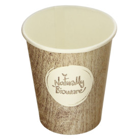 Paper Cup PLA "BioWare" Eco-Friendly 9 Oz/270ml Ø8,0cm (1000 Units)