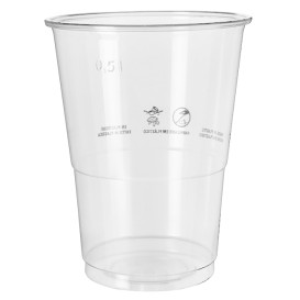 Plastic Cup PP Clear 650ml (1.000 Units)