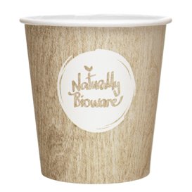 Paper Cup PLA "BioWare" Eco-Friendly 4 Oz/120ml Ø6,2cm (80 Units)